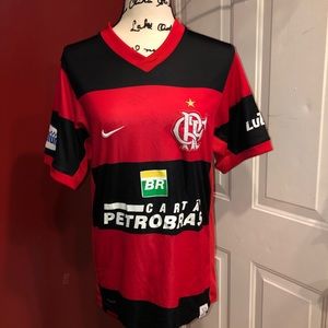 OFFICIAL BRAZILIAN SOCCER TEAM FLAMENGO JERSEY